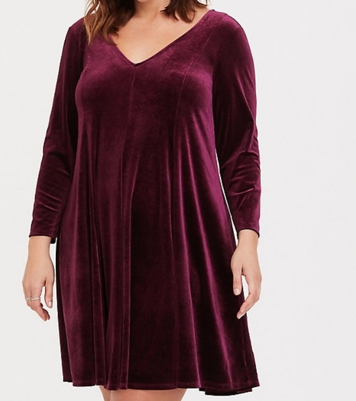 torrid Dresses & Skirts - Torrid Velvet Dress